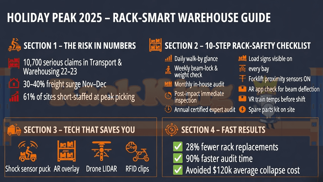 HOLIDAY PEAK 2025–RACK-SMART WAREHOUSE GUIDE
