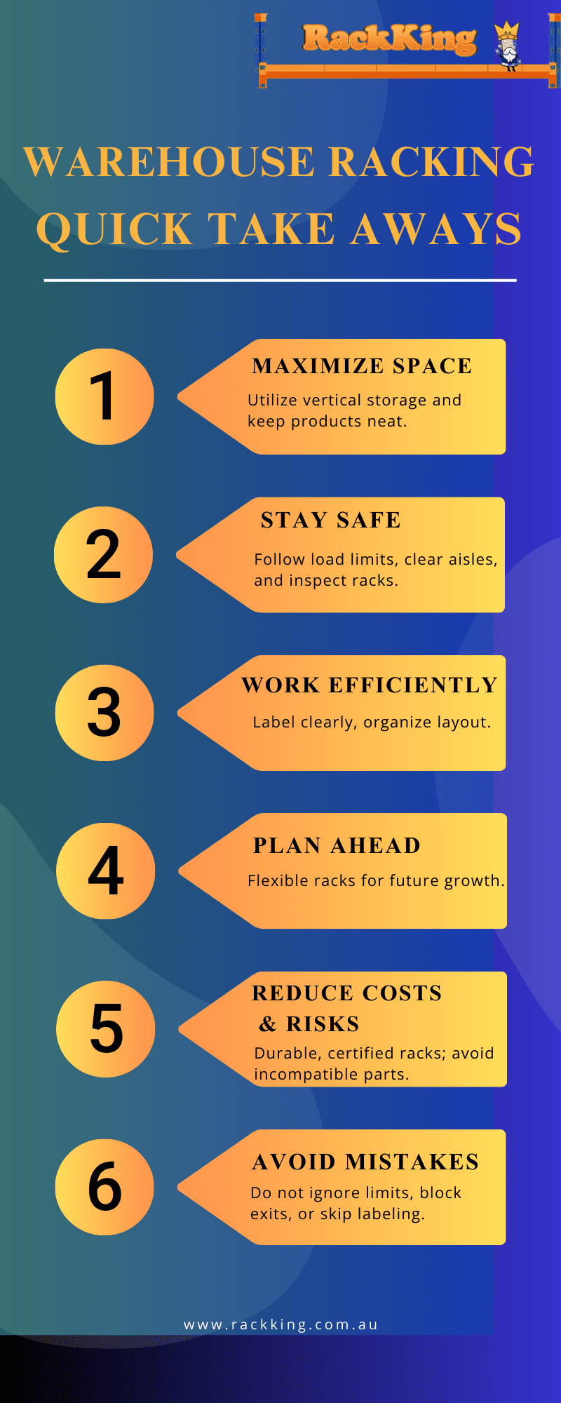 Warehouse Racking: Quick Takeaways